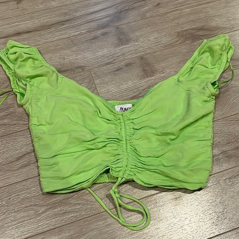 Princess Polly green top